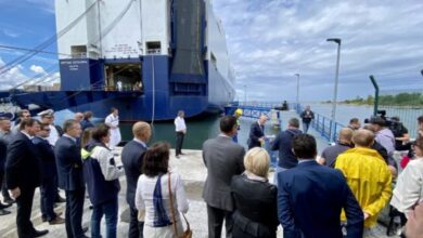 eBlue_economy_The opening ceremony for the new RO-RO BERTH in port of Koper