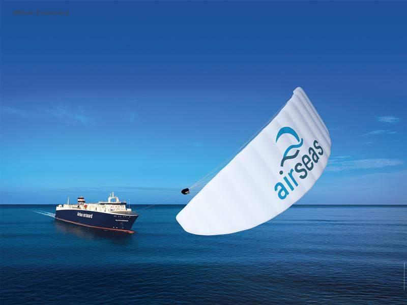 eBlue_economy_ClassNK grants AIP to KLine and Airseas for their Seawing kite system