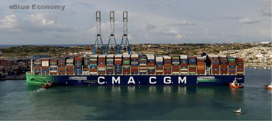 eBlue_economy_First call in Europe by the CMA CGM JACQUES SAADE to Malta
