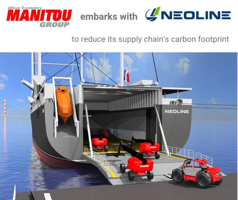 eBlue_economy__Manitou Group formalizes its partnership with NEOLINE to reduce its carbon footprint