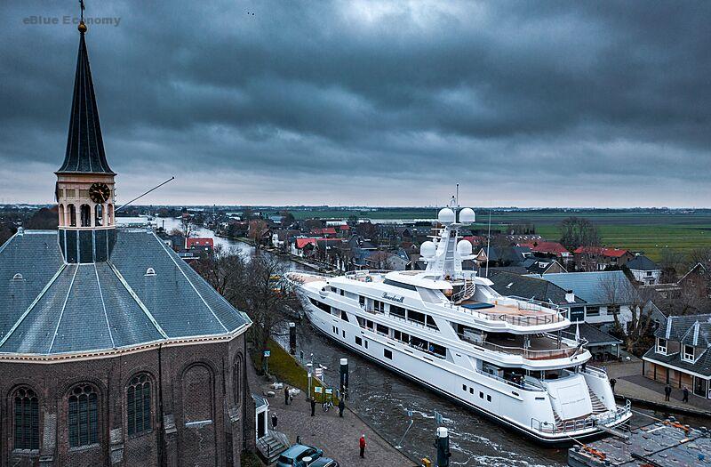 eBlue_economy_Feadship superyacht Boardwalk ready for sea trials