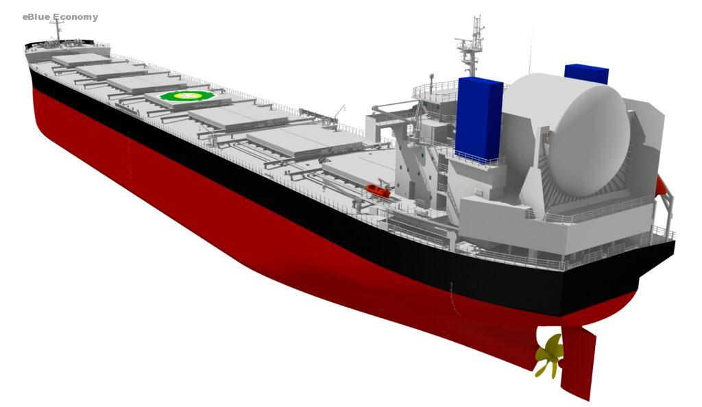 eBlue_economy_Tsuneishi Shipbuilding’s LNG Fuel Bulk Carrier Design Receives AiP