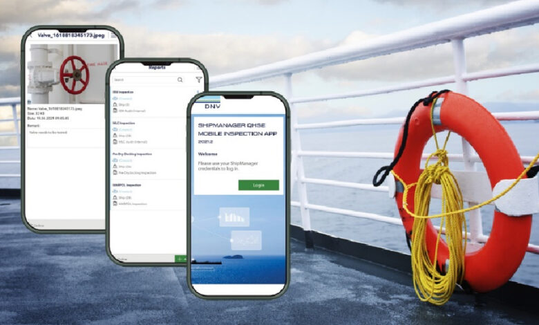 eBlue_economy_ DNV launches app for efficient safety inspections and reporting in ShipManager’s QHSE software