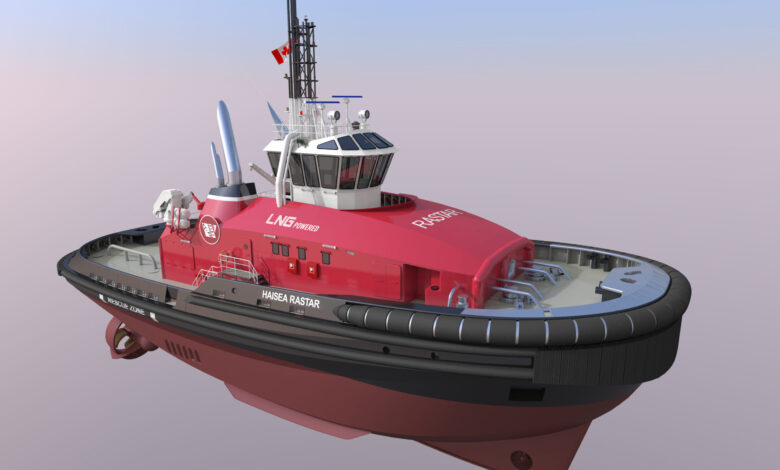 eBlue_economy_HaiSea Marine Goes Green with new LNG Canada Tugboat Fleet