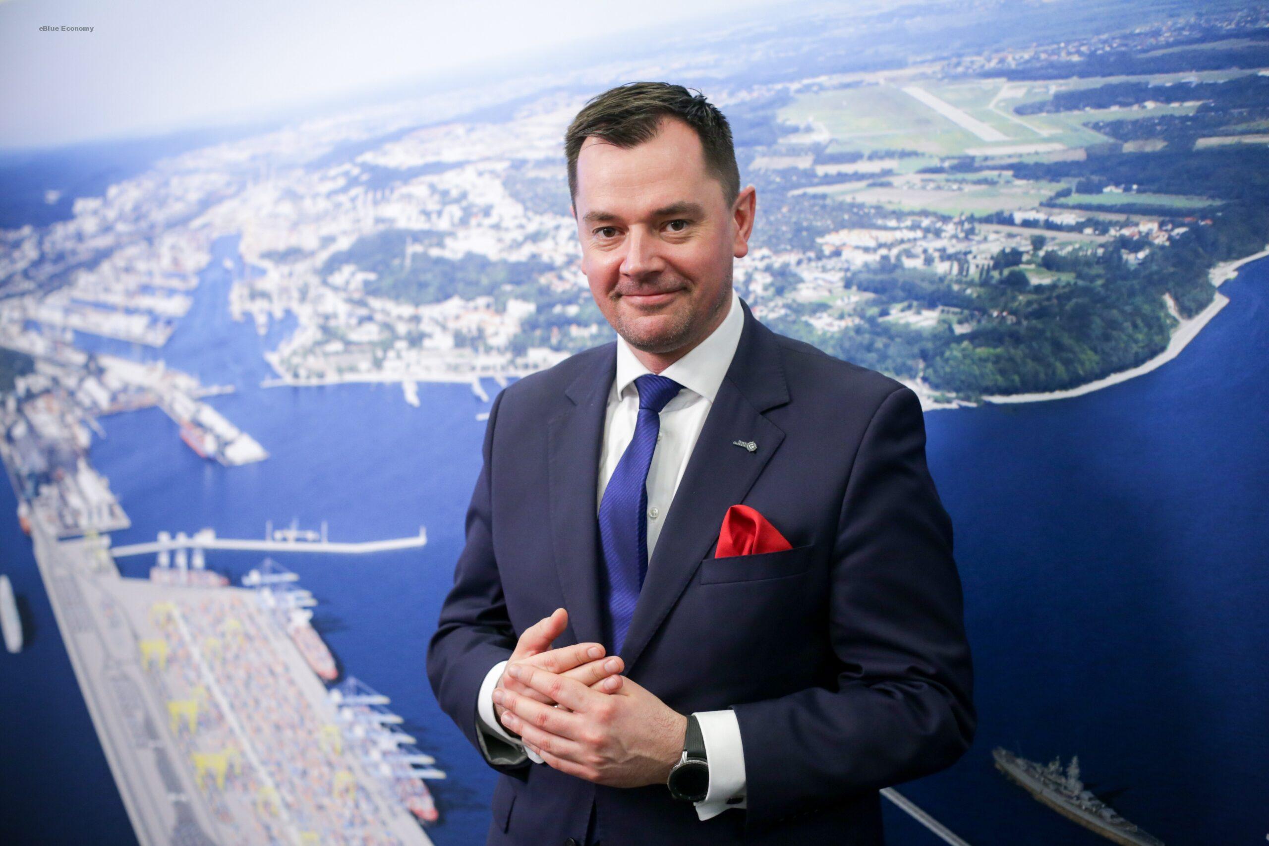 eBlue_economy_Maciej Bąk Vice-President PORT OF GDYNIA AUTHORITY