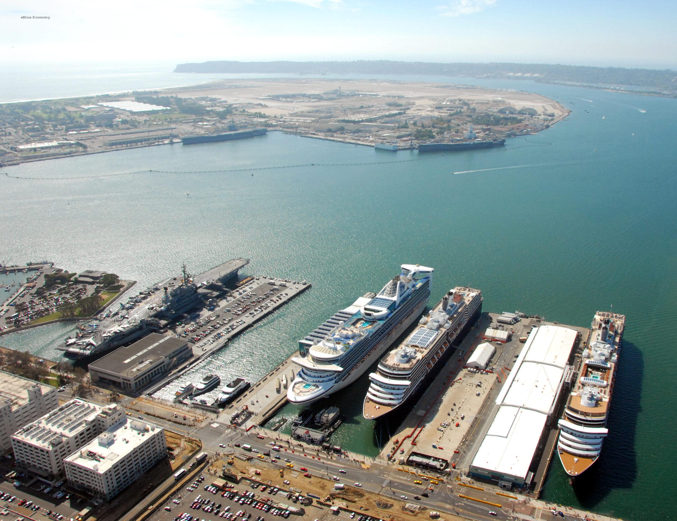 eBlue_economy_Port of San Diego to double shore power at cruise terminals