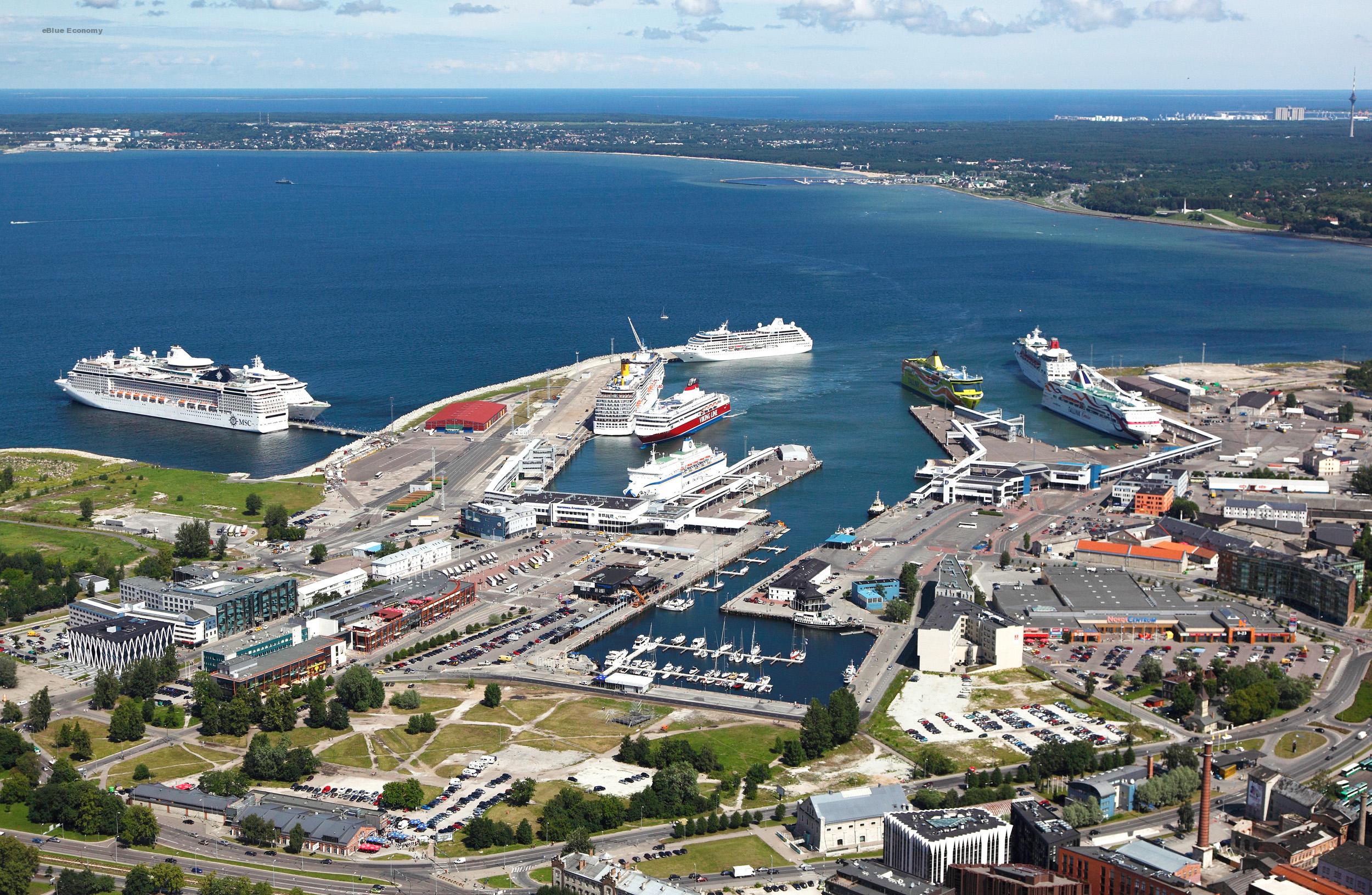 eBlue_economy_Port of Tallinn fortified environmental measures in operating areas