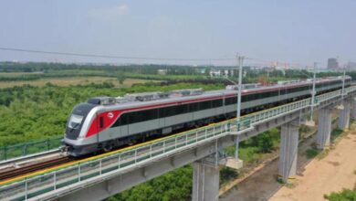 eBlue_economy_الصين تنتج أول قطار كهربائي حضري متعدد الوحدات مخصص للتصدير إلى مصر