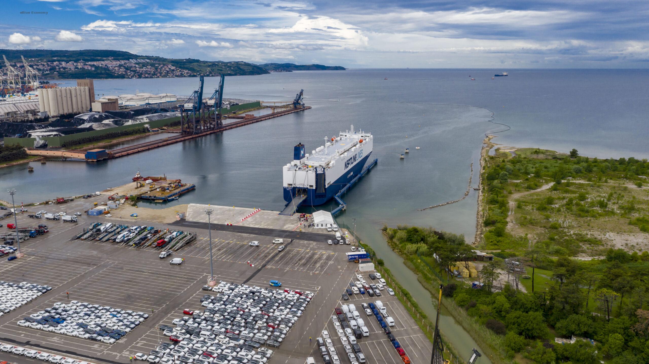 eBlue_economy_ Extend of the container quayside in the Port of Koper