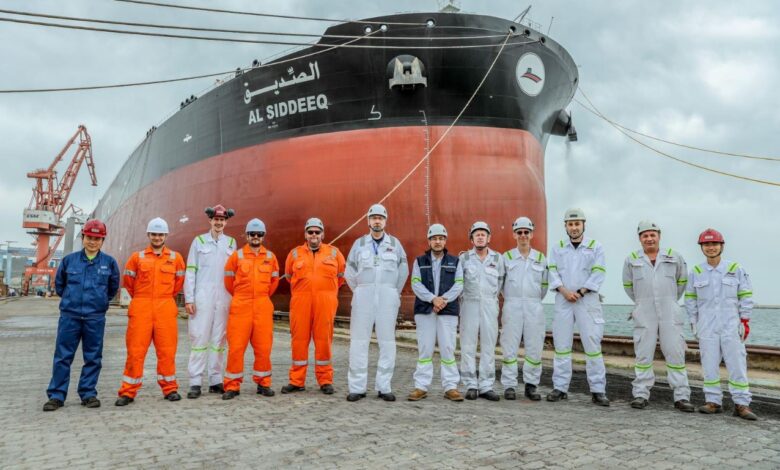 eBlue_economy_Kuwait Oil Tanker Company takes delivery of giant crude oil tanker Al-Siddeeq
