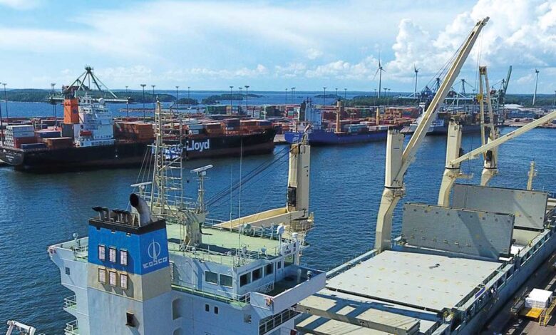 eBlue_economy_Port of HaminaKotka throughput in 5M’20201 fell by 3.6% YoY2