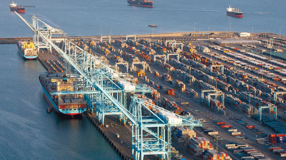 eBlue_economy_Port of Los Angeles container volumes up 27% to 876,430 TEUs in June 2021