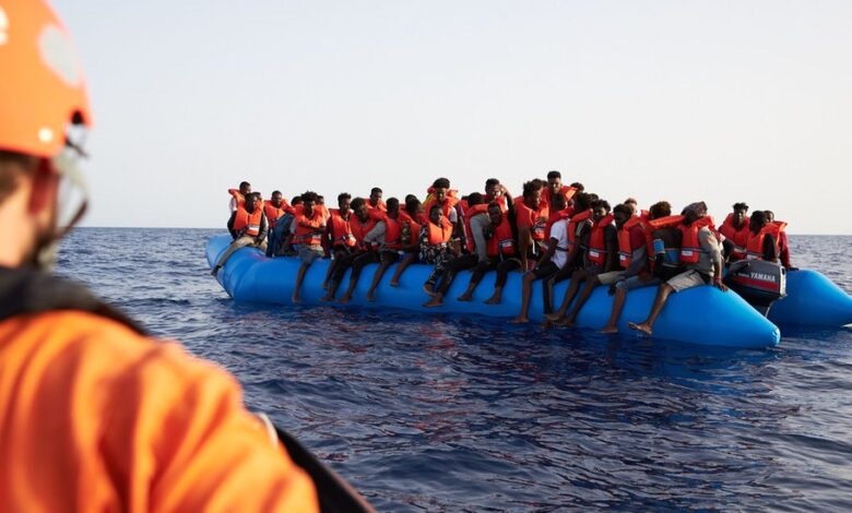 eBlue_economy_اغرق عشرات المهاجرين وإنقاذ آخرين_ قبالة سواحل تونس
