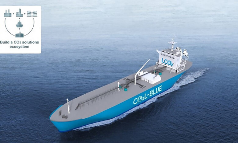 eBlue_economy_ Mitsubishi Shipbuilding and French Company TotalEnergies Initiate Feasibility Study of LCO2 Carrier (Video)