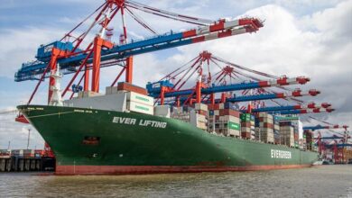 eBlue_economy_EVER container ship accident in Rio de la Plata, Uruguay