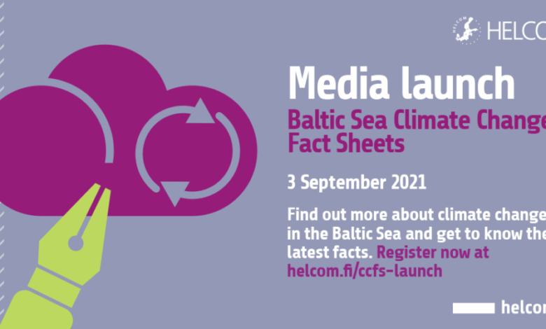 eBlue_economy_HELCOM and Baltic Earth will hold a media event about climate change in the Baltic Sea on 3 September 2021