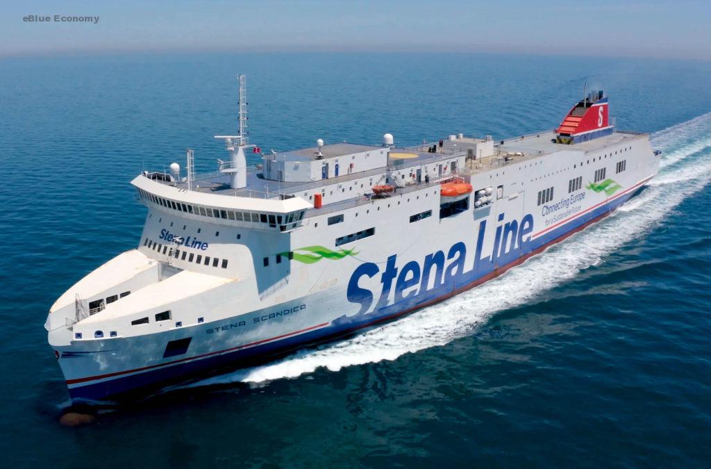 eBlue_economy_Stena Line’s new ferry Stena Scandica сompletes its maiden voyage