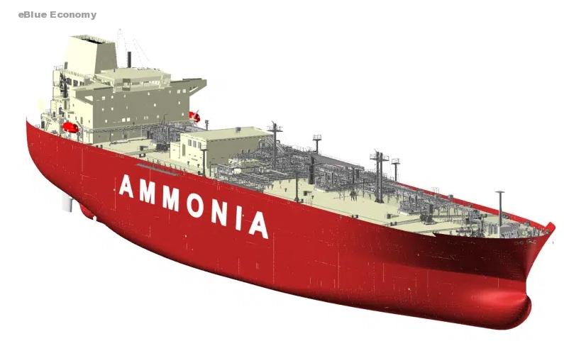 eBlue_economy_HHI & KSOE receive Approval in Principle for ammonia carrier with ammonia fuel propulsion