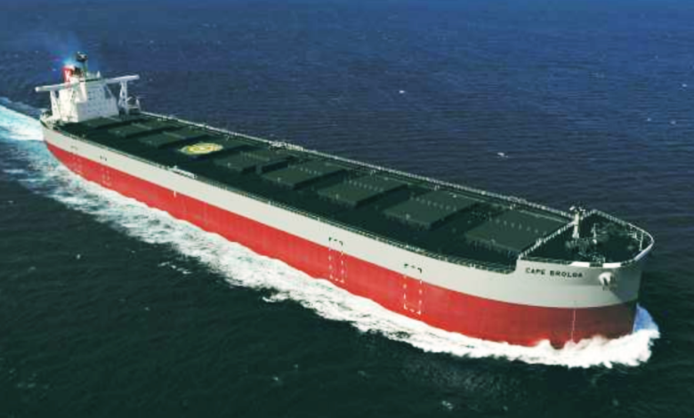 eBlue_economy_K_ Line accepts delivery of a 210,000-dwt bulk carrier_CAPE BROLGA