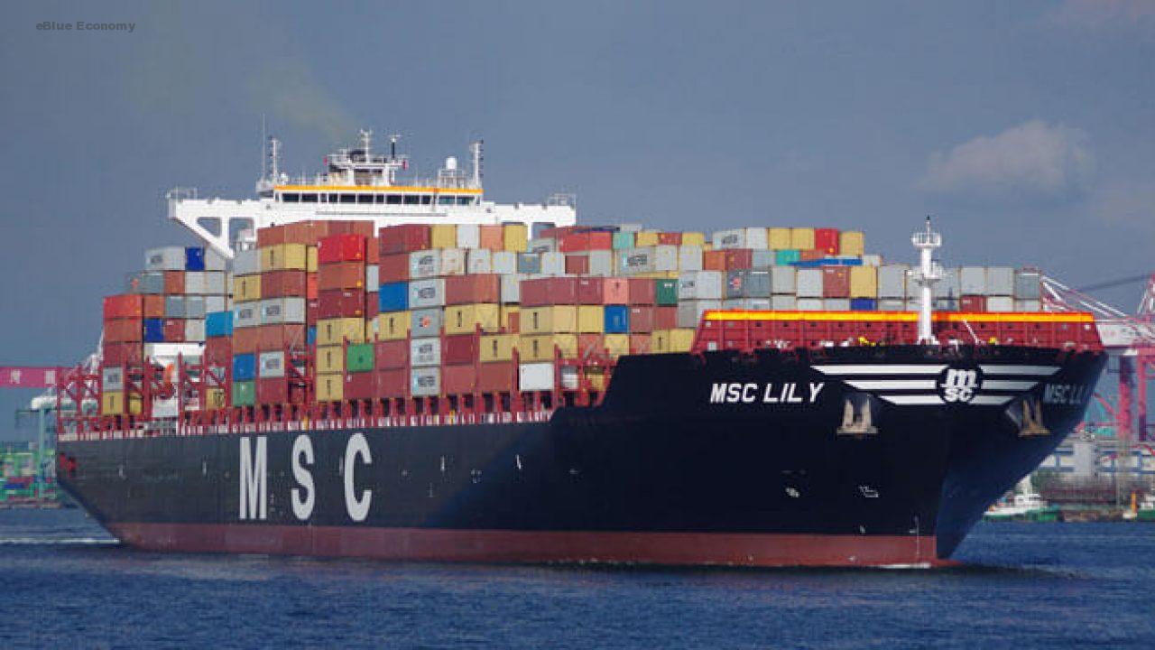 Shipping Lines MSC to increase peak season surcharge eBlue Economy