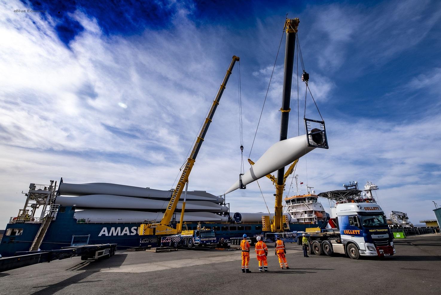 eBlue_economy_The Port of Leith welcomes onshore wind turbines to bespoke renewables facility