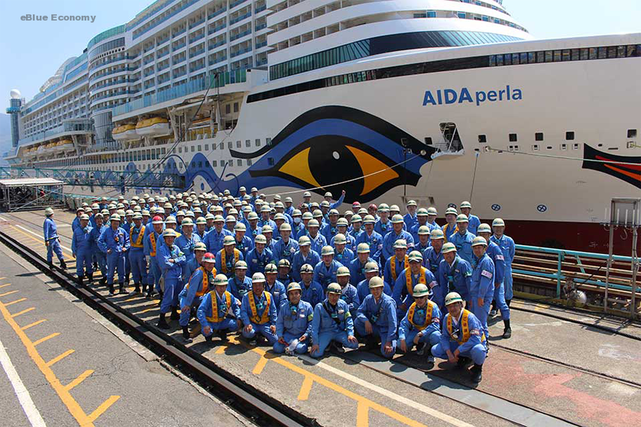 eBlue_economy_AIDA Cruises’ new cruise ship completes its first voyage on the river Ems