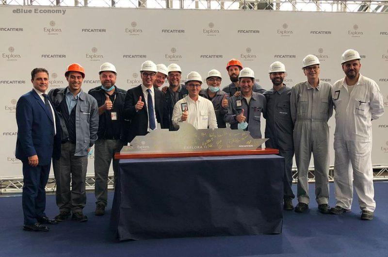 eBlue_economy_Fincantieri and MSC celebrate the start of construction of Explora II