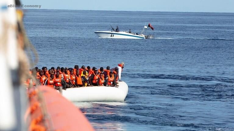 eBlue_economy_اعتراض زورقين يقلان 550 مهاجرا قبالة السواحل الليبية