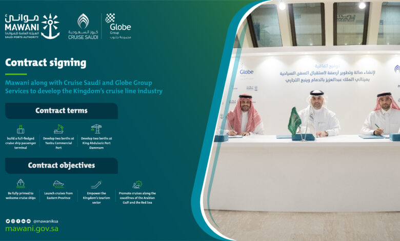 eBlue_economy_ ِAn agreement between Cruise Saudi and Globe Group to develop new berths and terminals