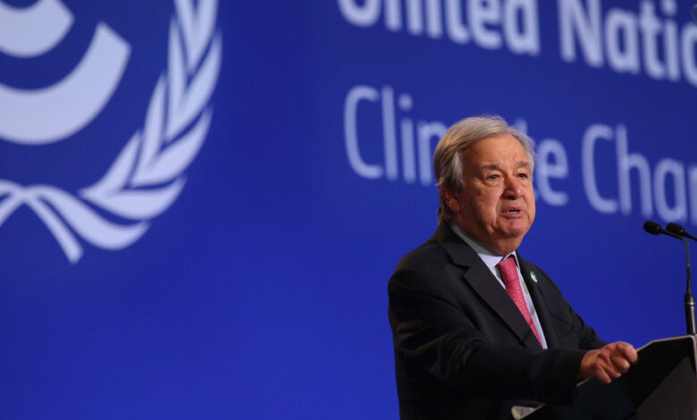 eBlue_economy_COP26_Enough of treating nature like a toilet’ – Guterres brings stark call for climate action to Glasgow