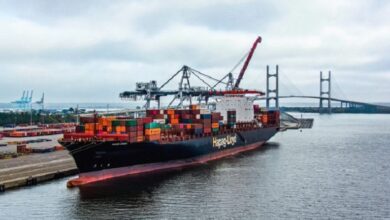 eBlue_economy_Hapag-Lloyd’s AL3 European container service makes first call at JAXPORT