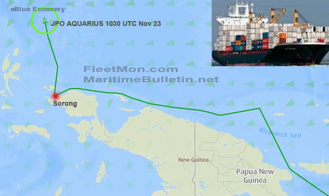 eBlue_economy_MAERSK container ship interrupted voyage after accident in engine room