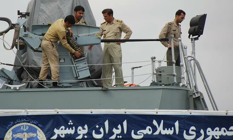 eBlue_economy_البحرية الإيرانية تحتجز سفينة بحخة تهرب سولار في الخليج