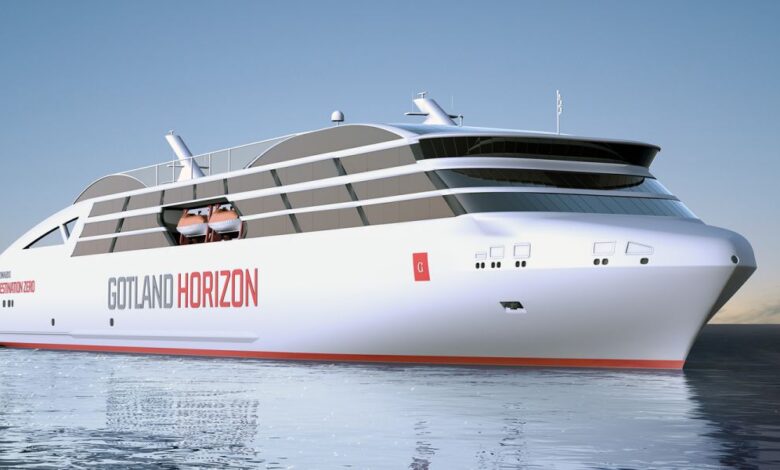 eBlue_economy_Gotland Horizon - the ship of the future for emission-free Gotland traffic