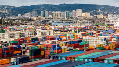 eBlue_economy_Port of Oakland import volume up 8% the first 11 months of 2021