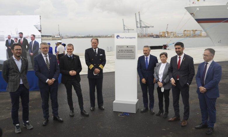 eBlue_economy_Port of Tarragona inaugurates the new Balearic Wharf