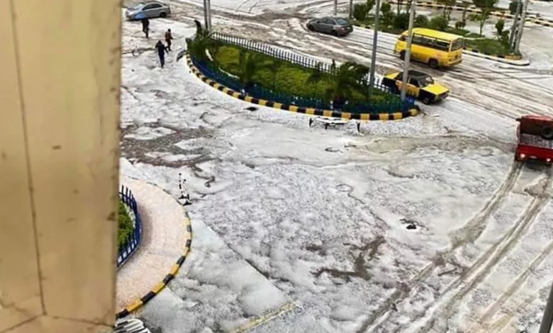 eBlue_economy_غلق بوغازى ميناء الاسكندرية والدخيلة بسبب الطقس السئ والثلوج تغطى ارض المينائين ومداخله