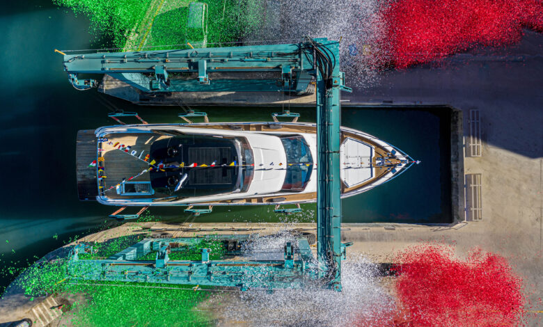 eBlue_economy_ Ferretti Yachts 780 Club B Launched at Cattolica Shipyard