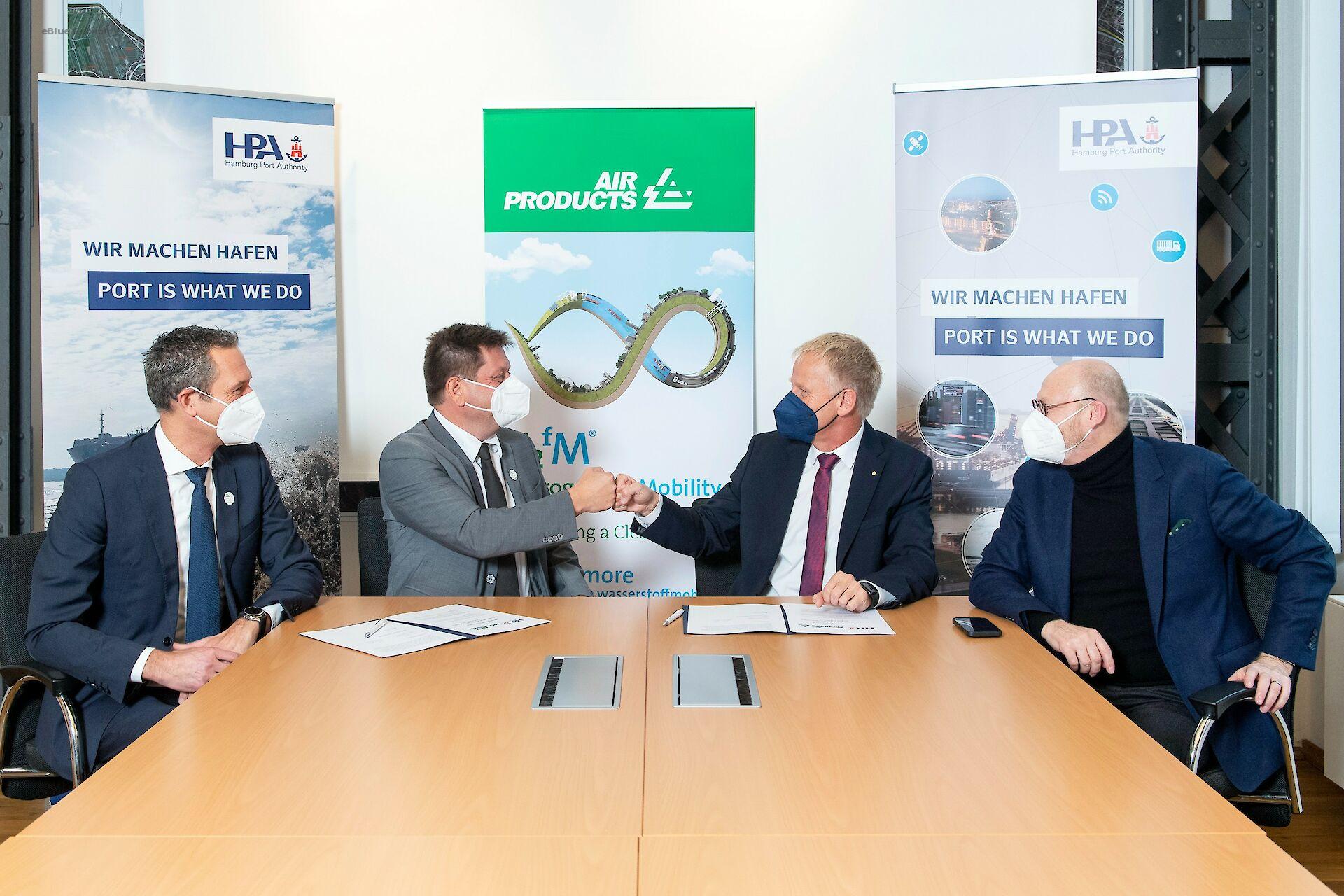 eBlue_economy_Air Products and the Hamburg Port Authority Sign Memorandum of Understanding