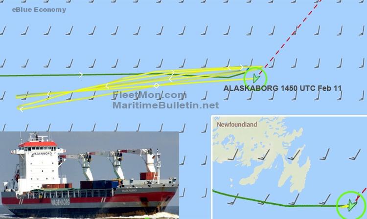 eBlue_economy_Dutch freighter ordered to loop back and forth in North Atlantic, suspect in oil leak