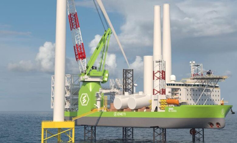 eBlue_economy_Eneti Inc. Announces It Has Discontinued Its Discussions With a U.S. Shipyard and Announces New Contract Awards for Seajacks