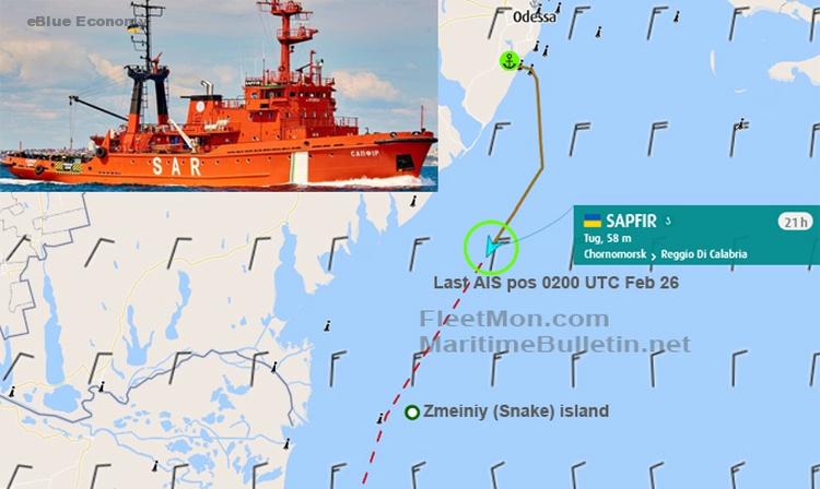 eBlue_economy_Russian Navy captured Ukrainian SAR tug in Ukrainian waters