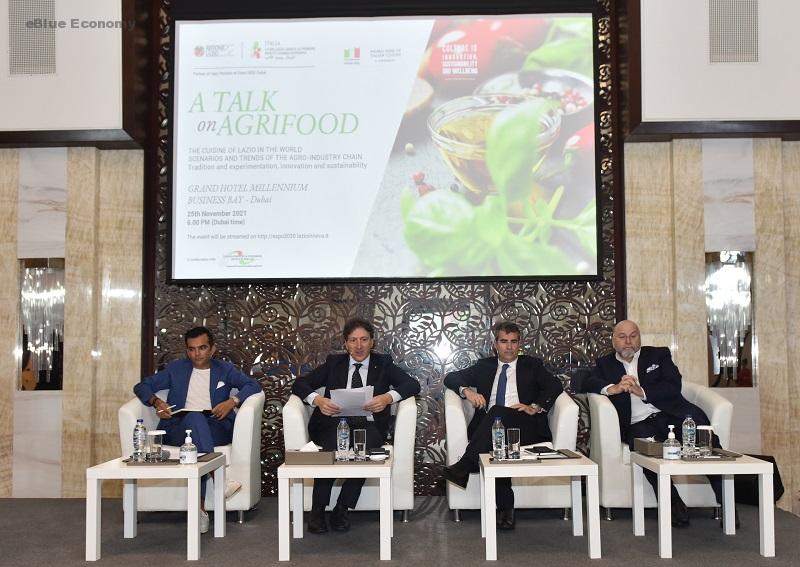 eBlue_economy_إقليم لاتسيو يقدم السيناريوهات المستقبلية وفرص الاستثمار في القطاع الزراعي في إكسبو 2020