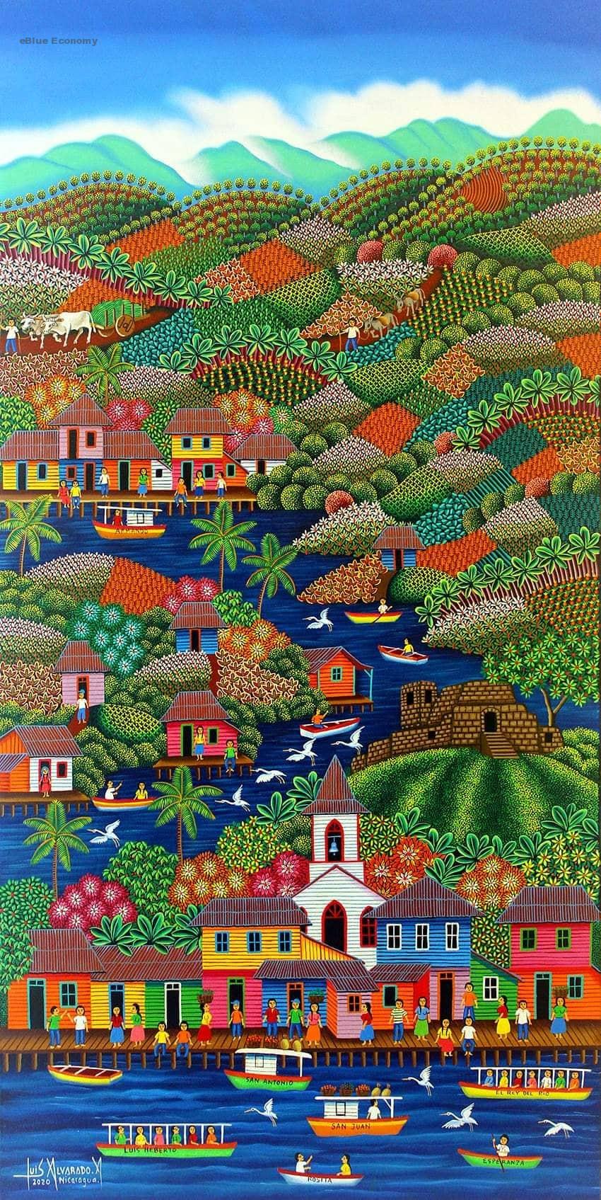 eBlue_economy_لوحة تشكيلية