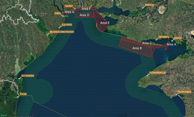 eBlue_economy_Risk of Collateral Damage in Northwest Black Sea - Mine Warning Areas