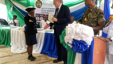 eBlue_economy_U.S. Ambassador David Reimer marked the end of the 2022 Obangame Express exercise in Sierra Leone