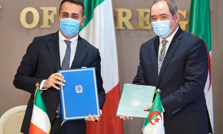 eBlue_economy_روما تريد شراكة استراتيجية كاملة مع الجزائر