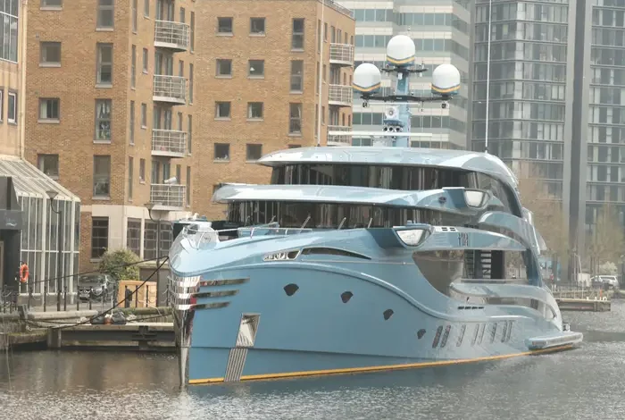 eblue_economy_UK impounds $50m Russian-owned superyacht Phi