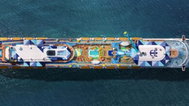 eBlue_economy_ Odyssey of the Seas Reveal the first voyage - Infographic