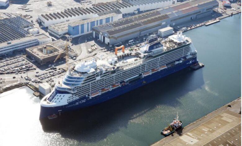 eBlue_economy_Chantiers de l’Atlantique delivers new ship to Celebrity Cruises